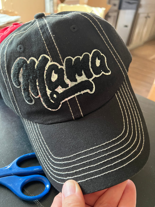 Mama Chenille Patch Hat