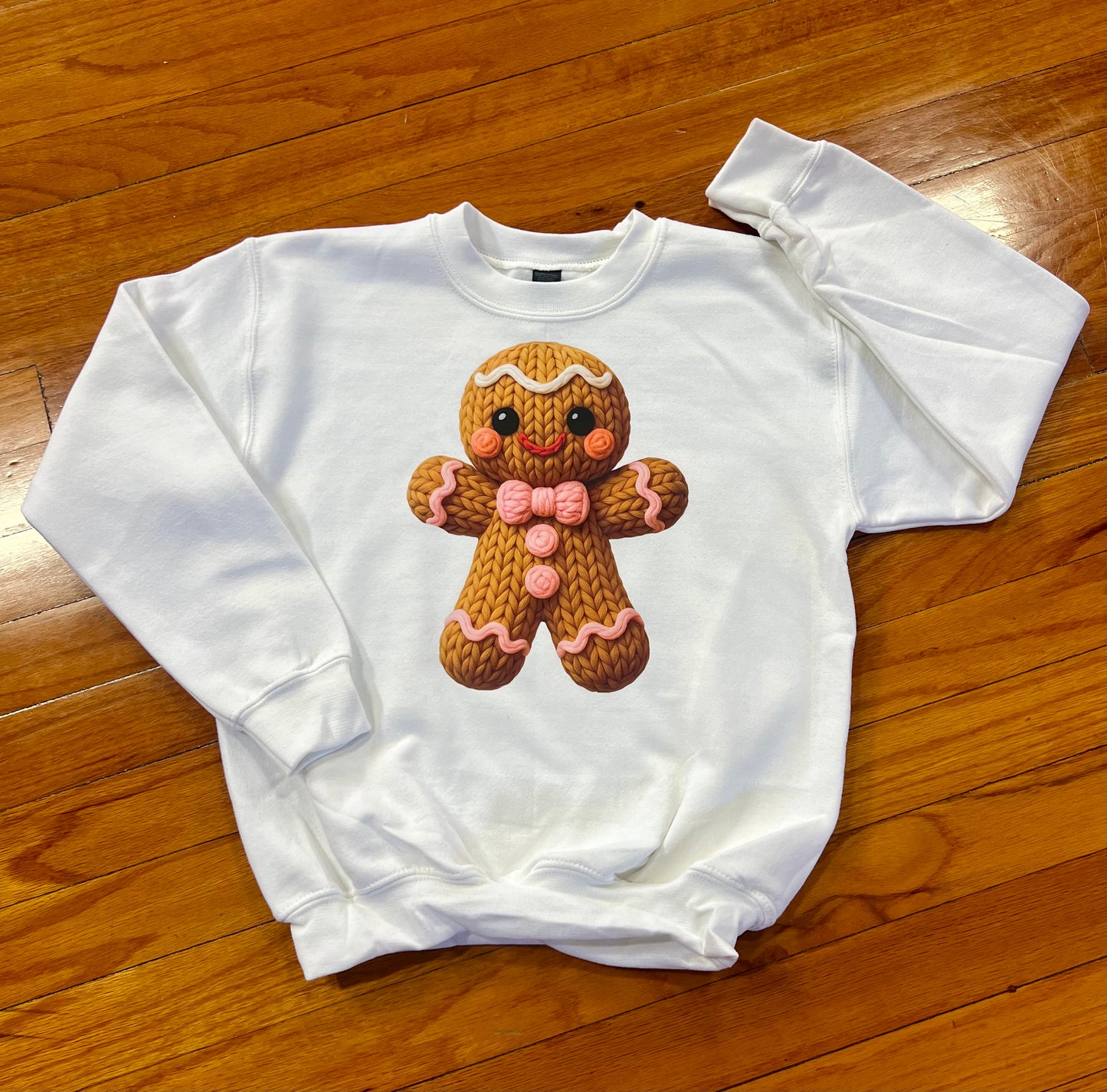 Christmas Yarn Toddler Crewneck