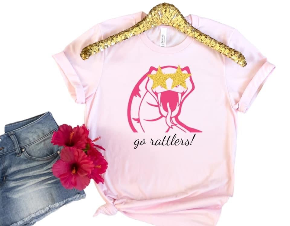 Go Rattlers Preppy Mascot Tee