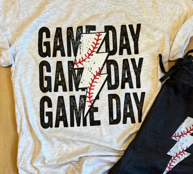 Game Day Baseball Or Softball Tee
