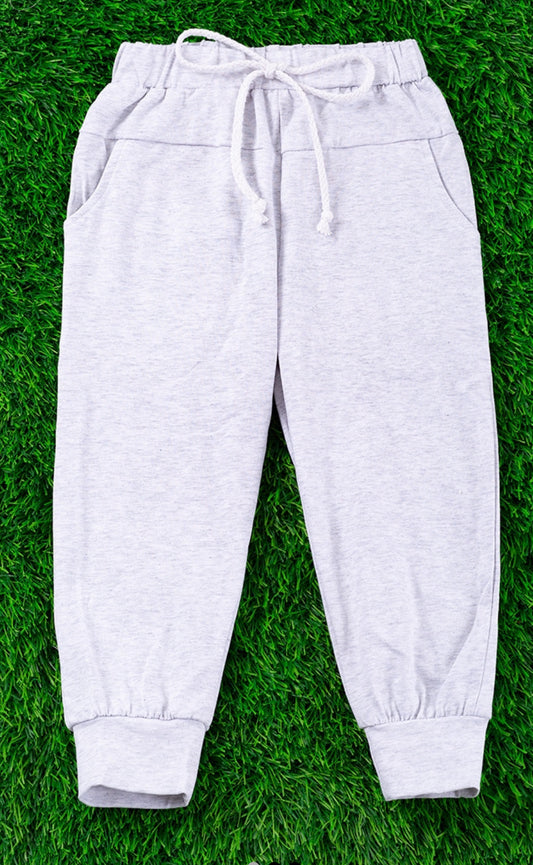 Grey Drawstring Joggers