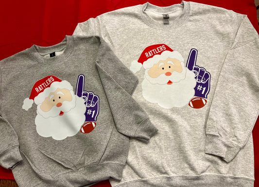 Rattler Santa Crewneck