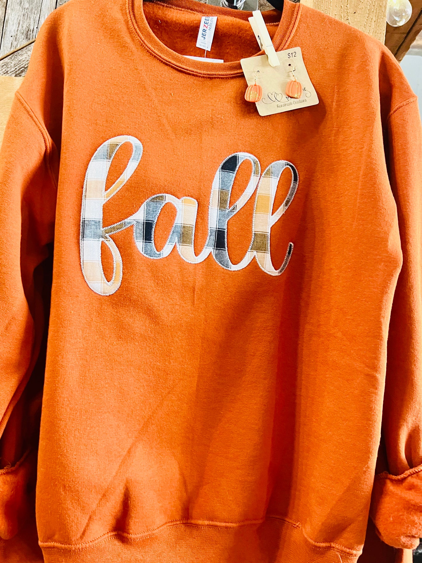 FALL Embroidered Crew