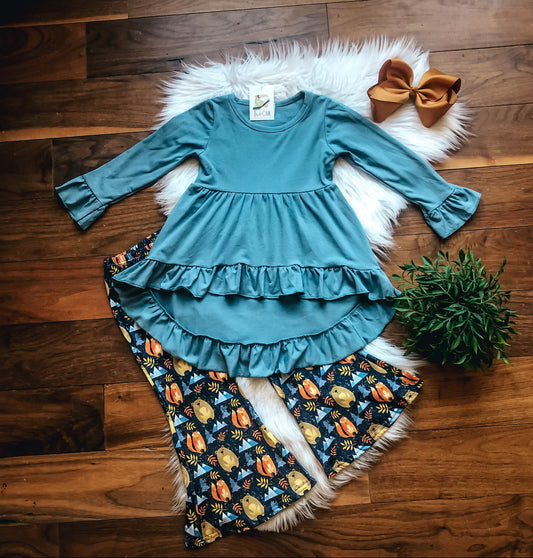Forest Animal Pants Set