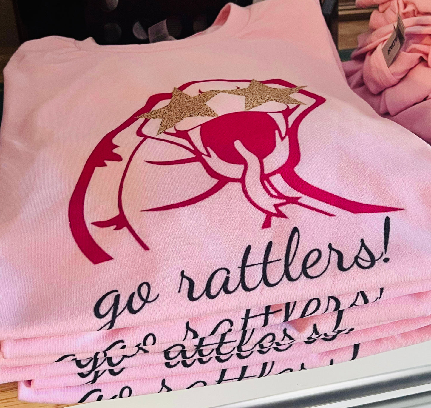 Go Rattlers Preppy Mascot Tee