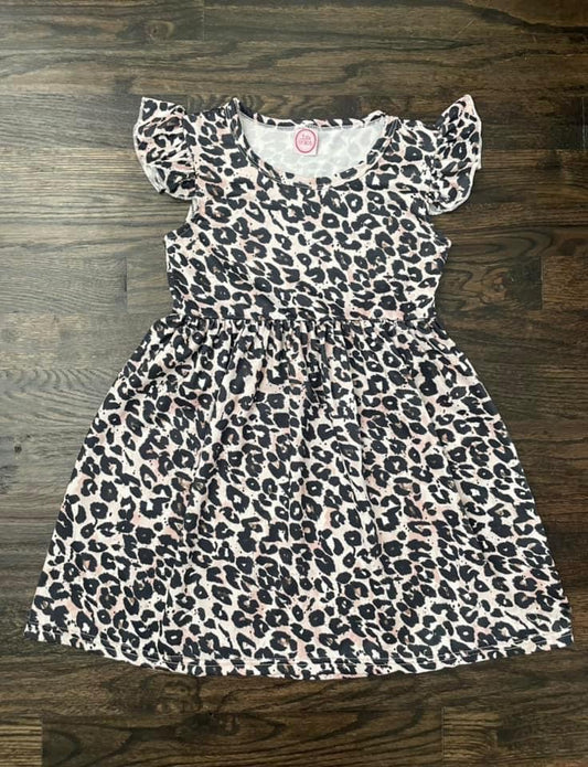 Leopard Twirl Dress