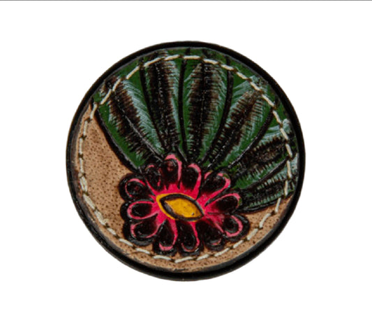 Leather Tooled Pop Sockets