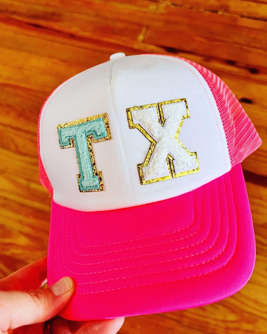 TX Chenille Trucker Hat