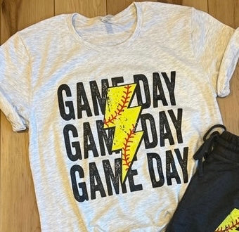 Game Day Baseball Or Softball Tee