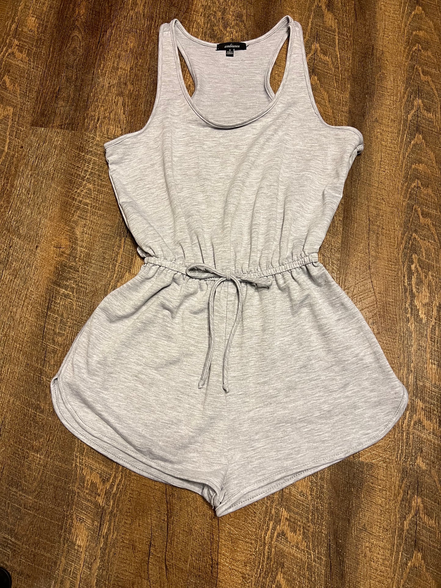 Grey Tank Romper