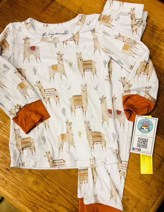 LLama Bamboo PJ Set