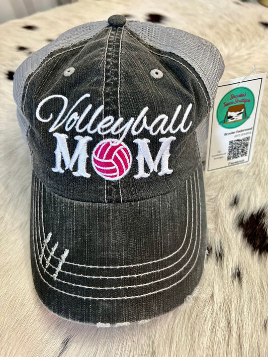 Embroidered Distressed Hats