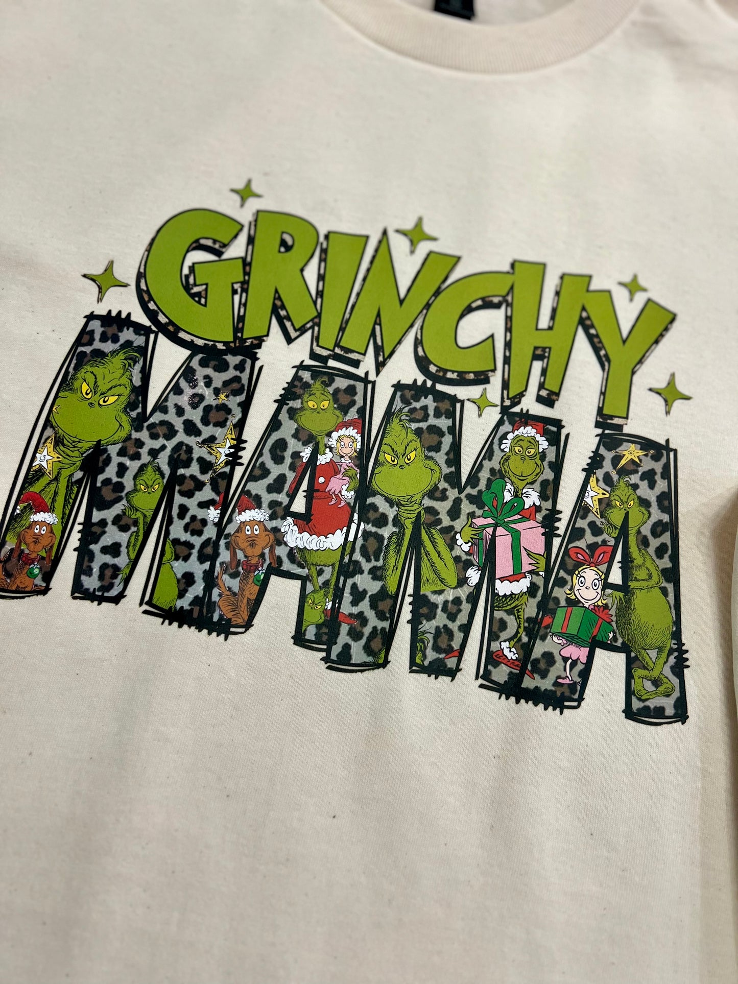 Grinchy Mama Long Sleeve Tee