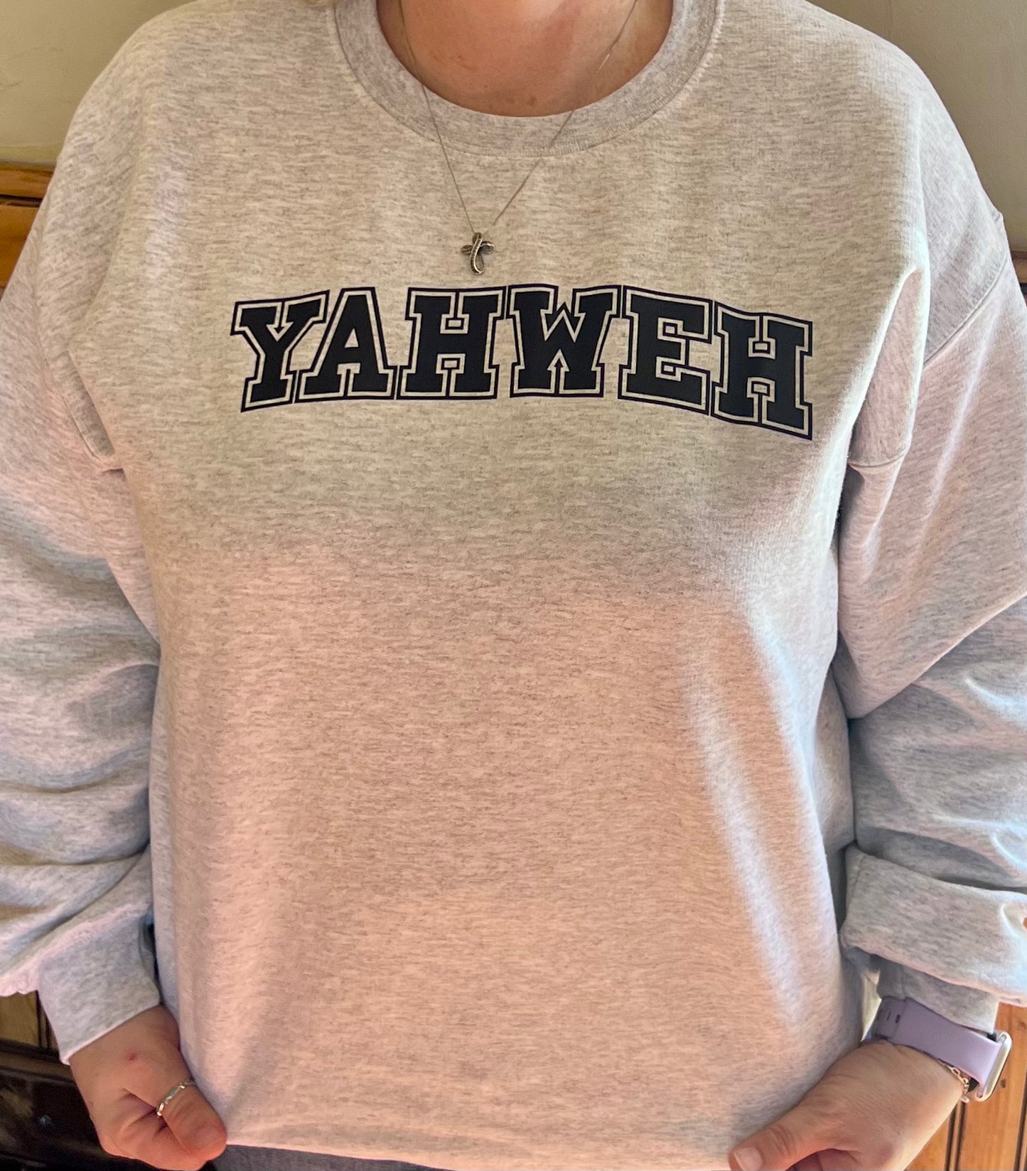 YAHWEH Crewneck in Youth & Adult
