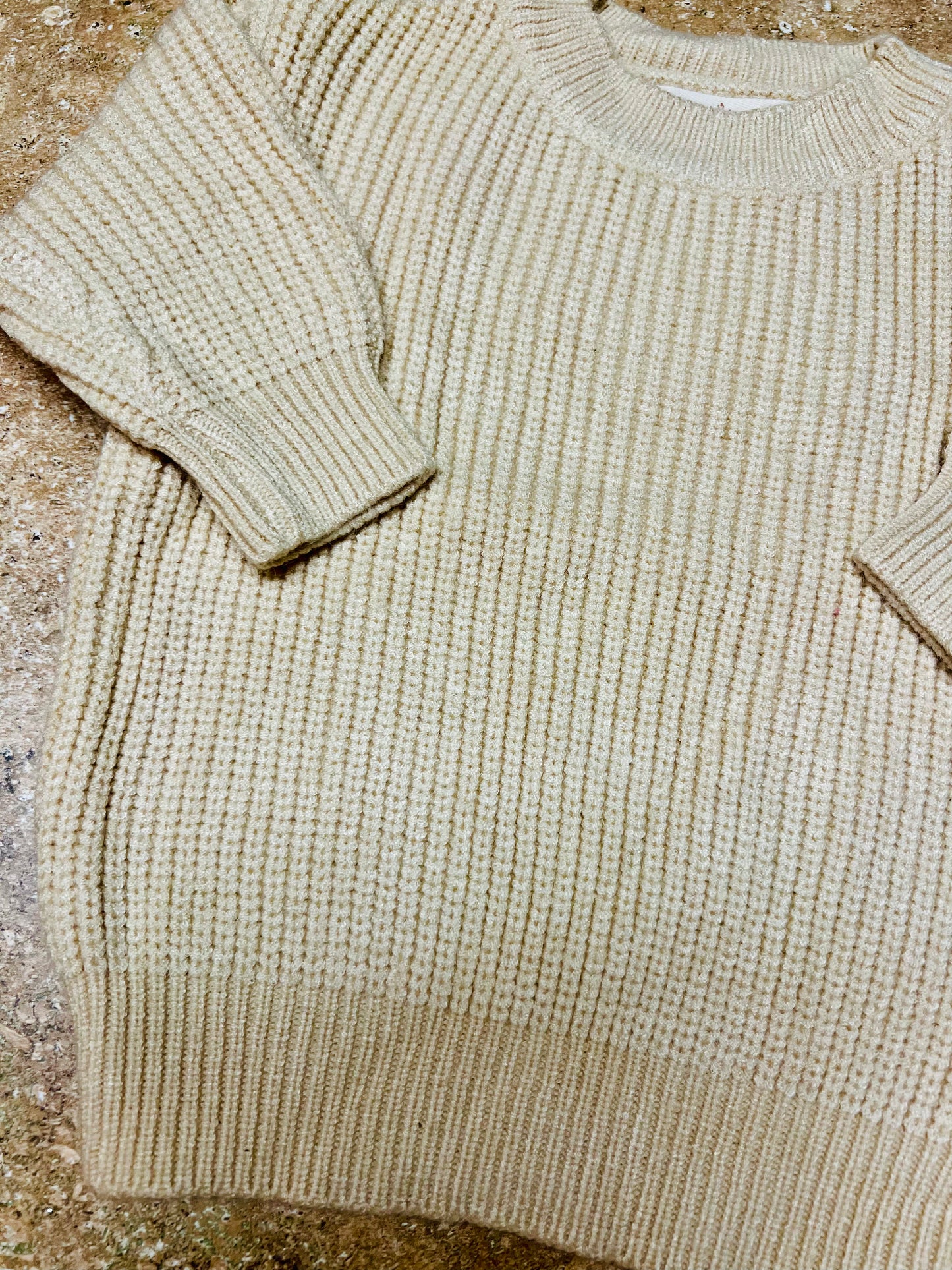 Oversized Cream Sweater