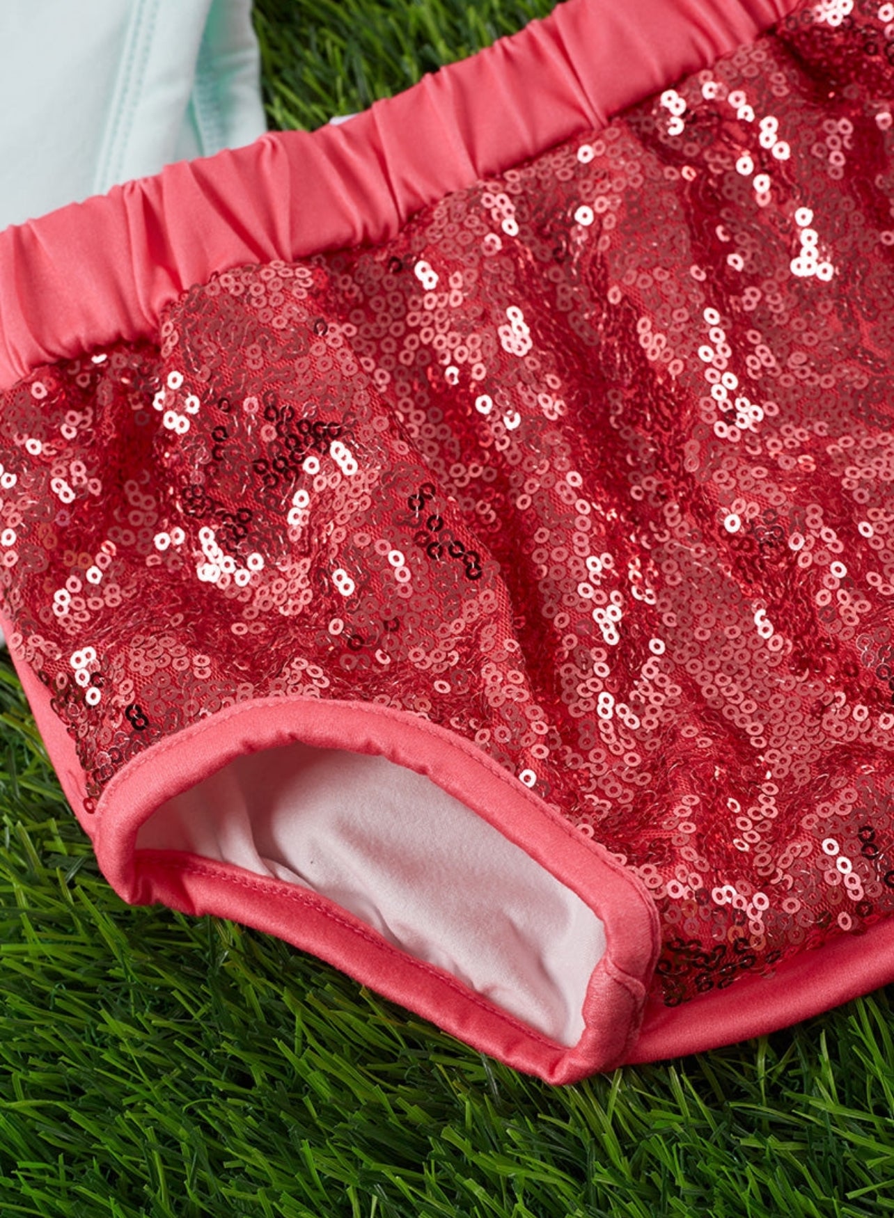 The Best is Yet to Come sequin Bummie set