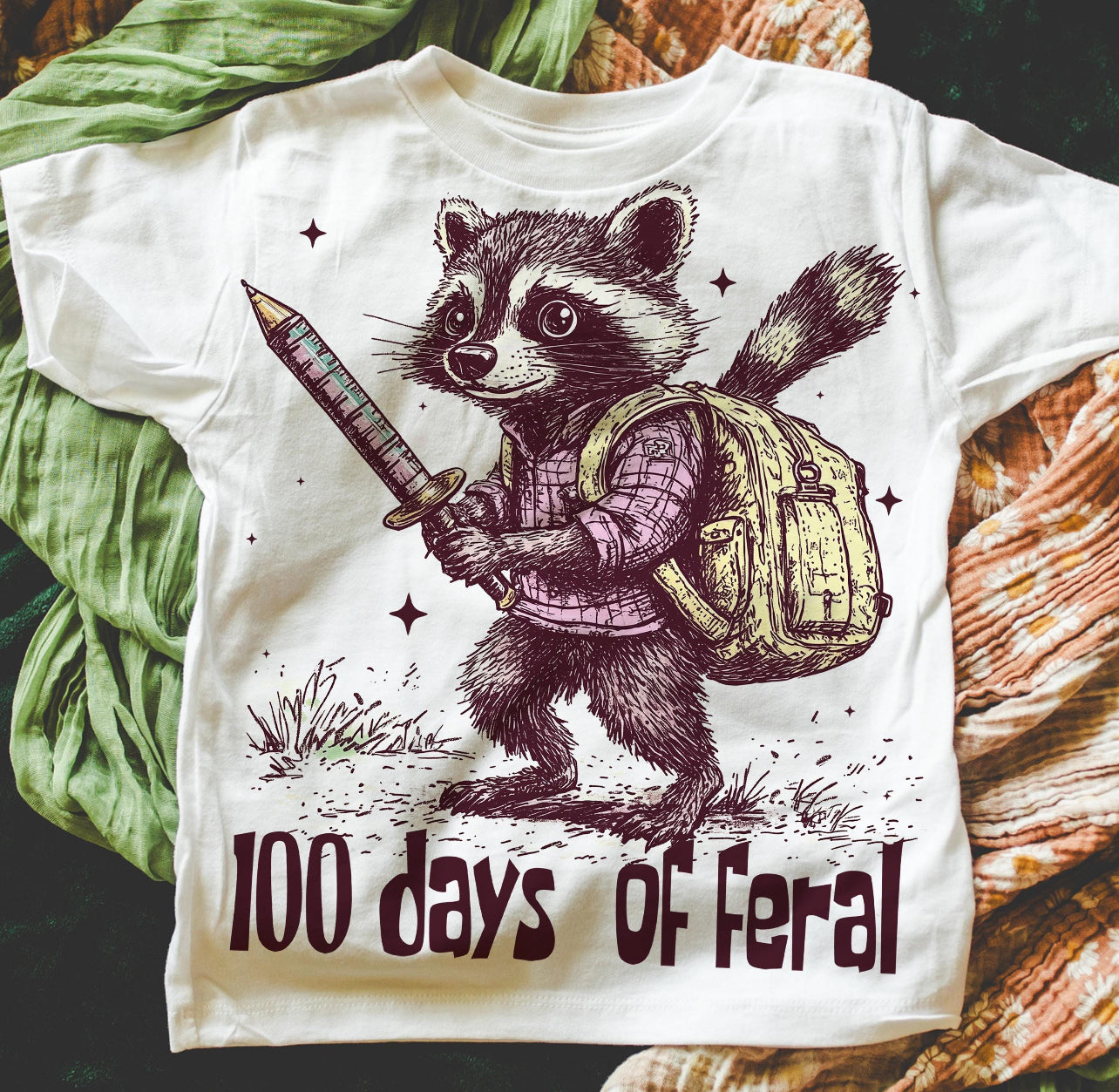 100 Days of Feral Tee