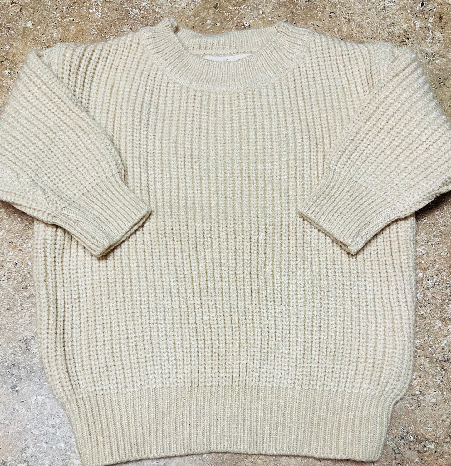 Oversized Cream Sweater