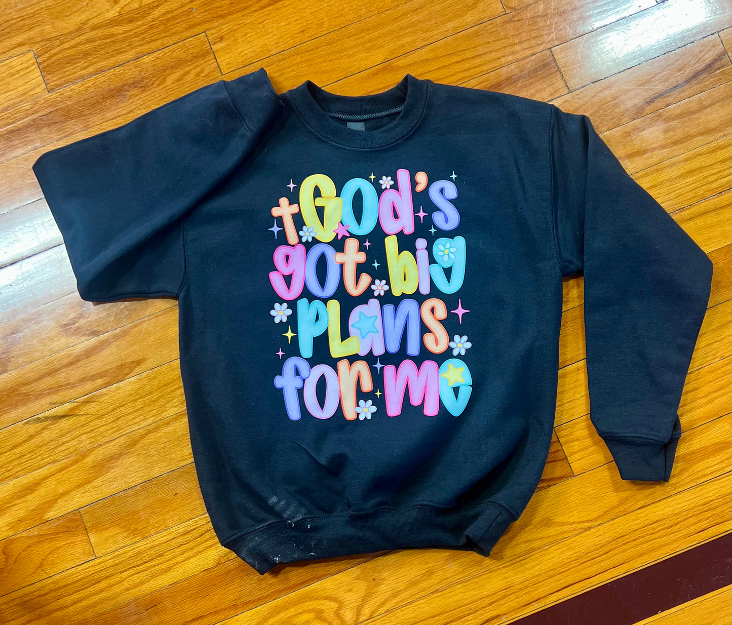 God’s Plan Black Crewneck