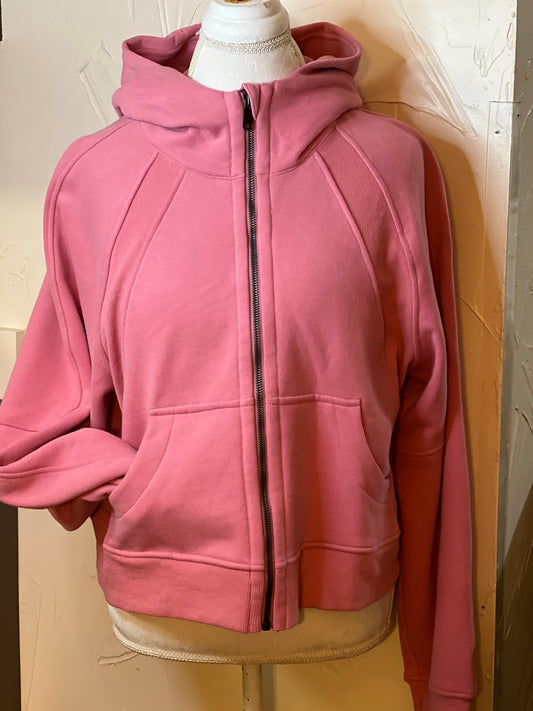 Pink Zip Up Jacket Size 10 ONLY