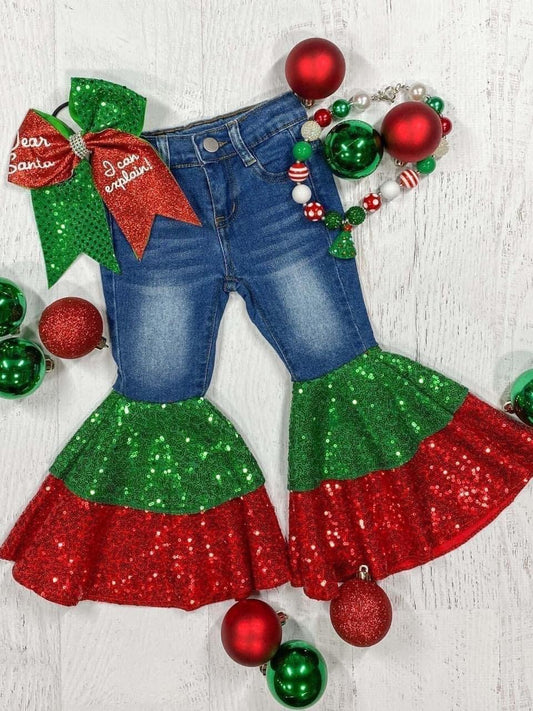 Sequin Christmas Bells