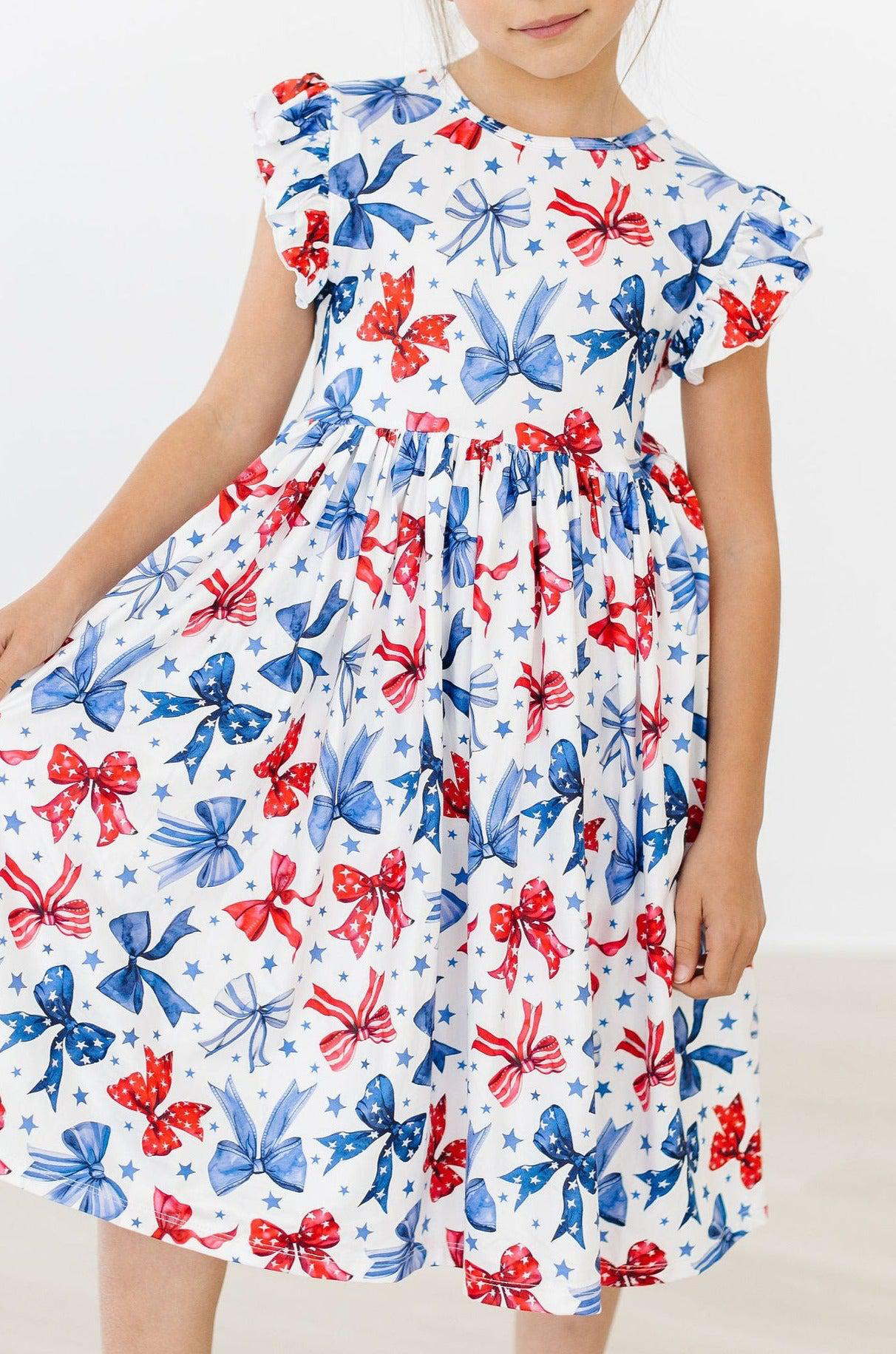 Bows of July Twirl Dress
