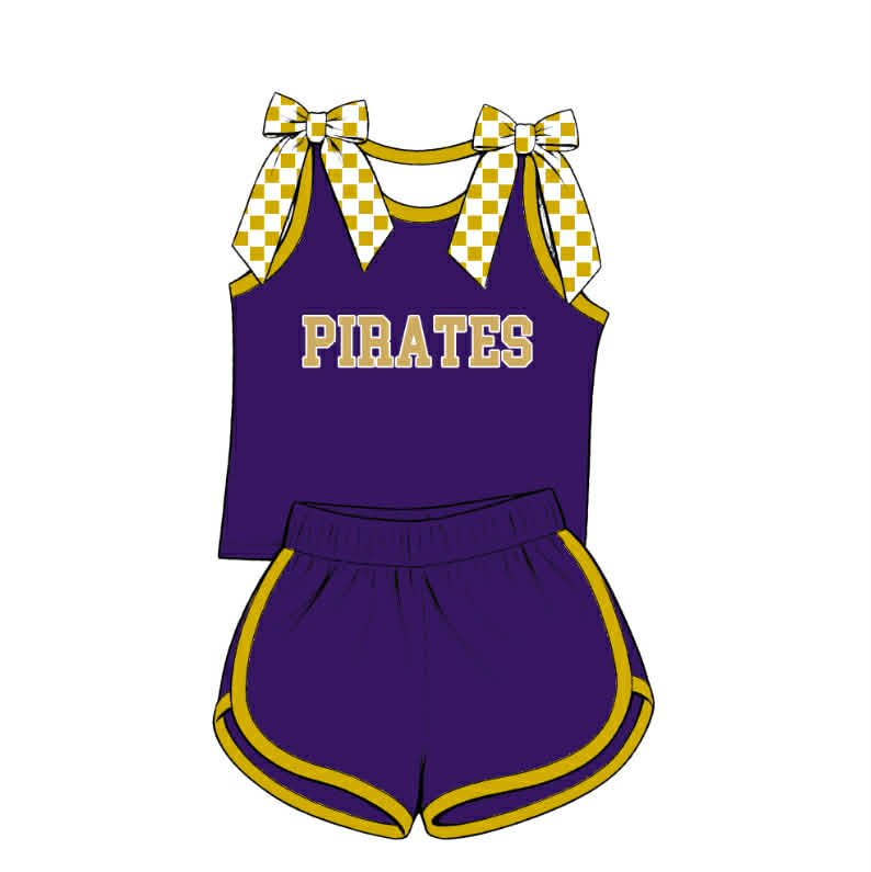 PREORDER-Pirates Cheer Short Set