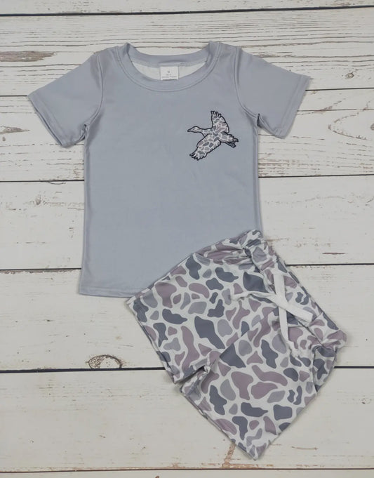 Blue Duck Camo Short Set
