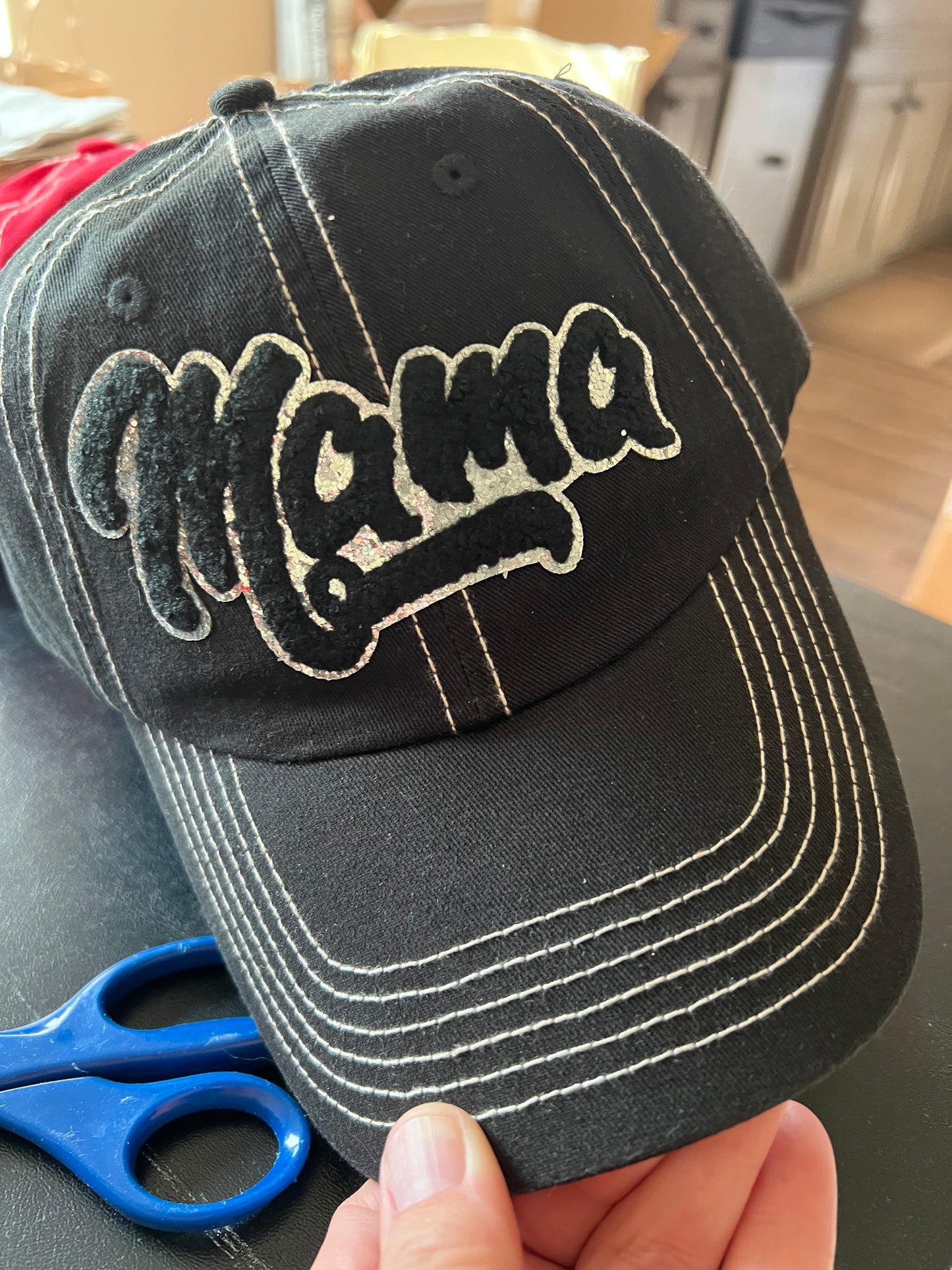 Mama Chenille Patch Hat