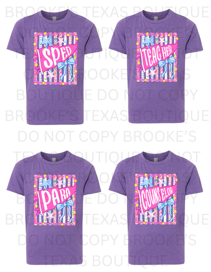 BACK TO SCHOOL SPECIAL TEE-Adult
