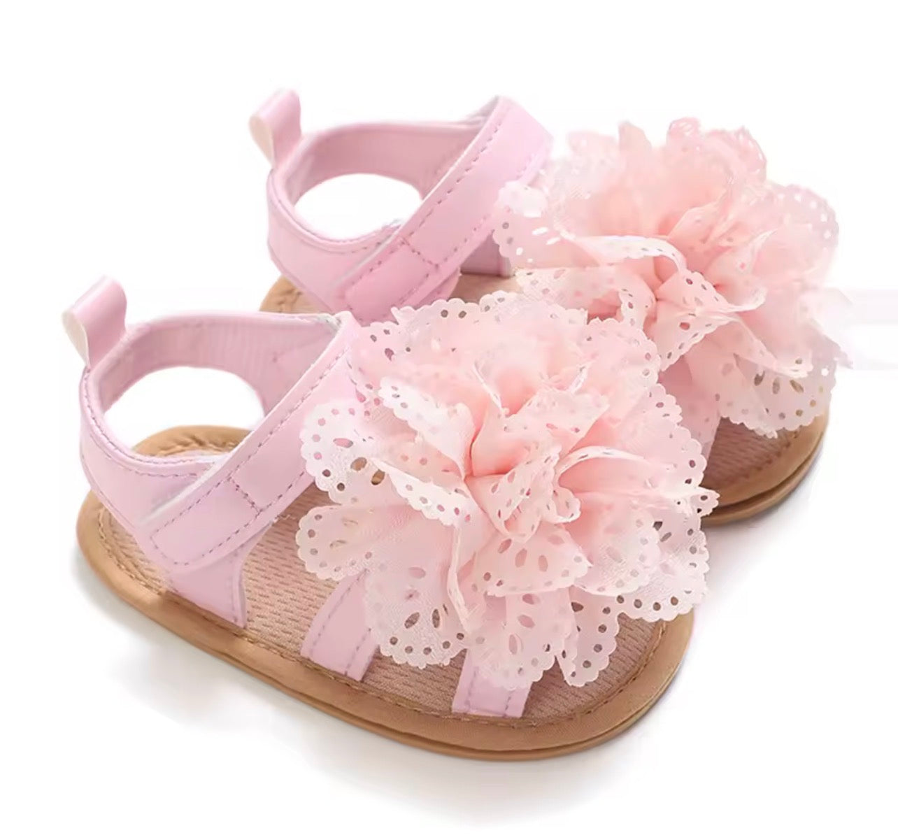 Ruffle Infant Sandals