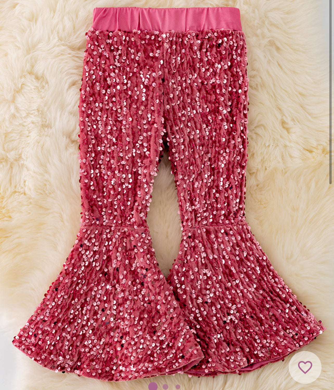 Pink Sequin Bells