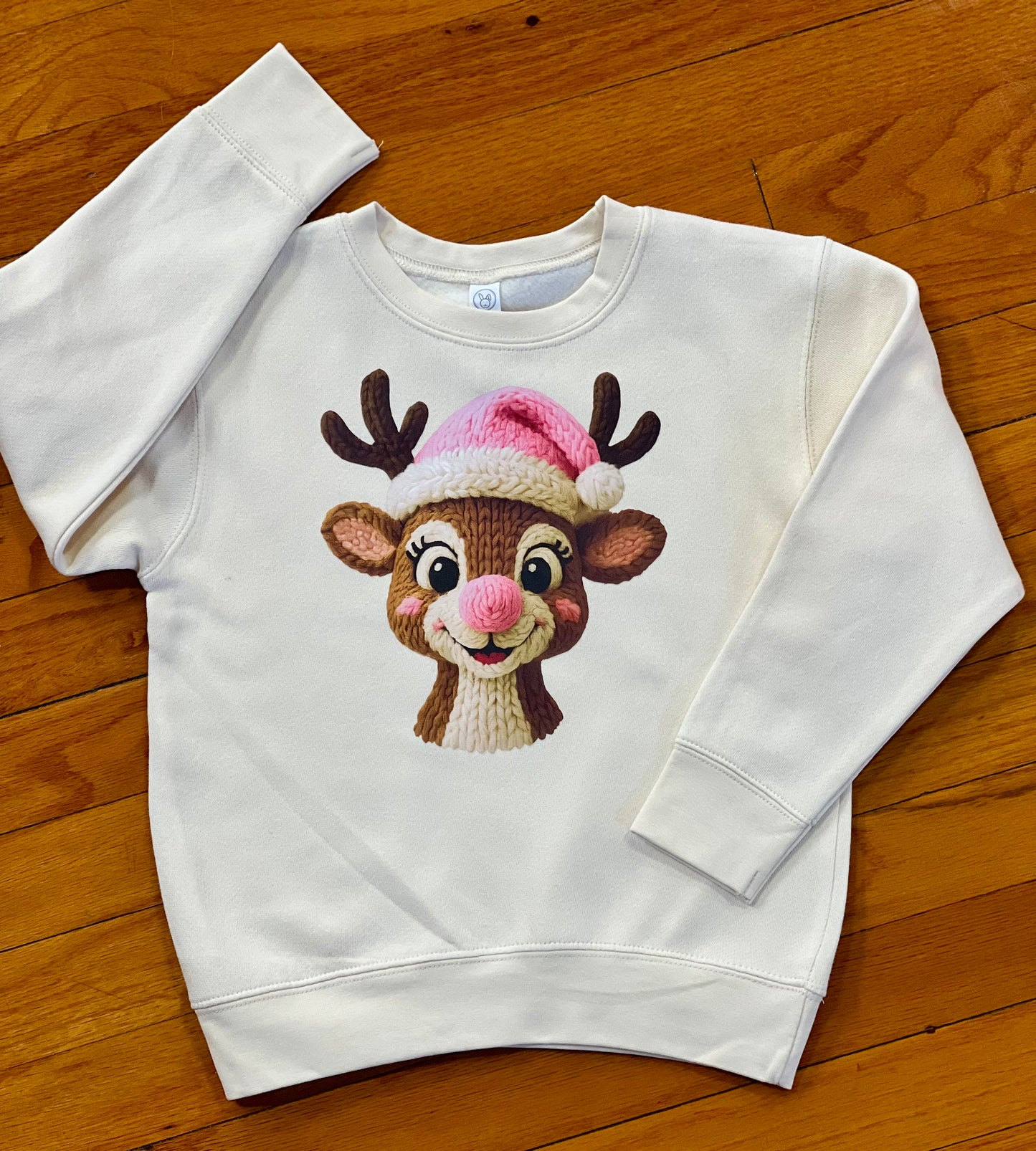Christmas Yarn Toddler Crewneck