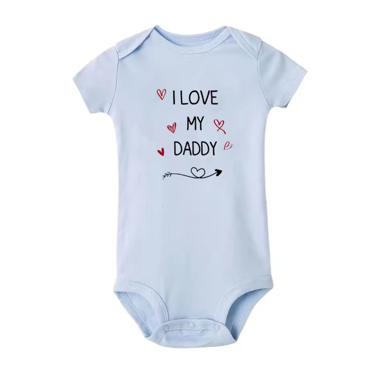 I Love my Daddy Blue Onesie