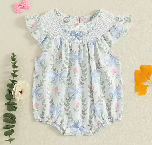 Spring Floral Bubble Onesie