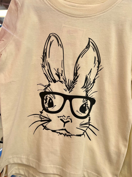 Bunny with Glasses Tee