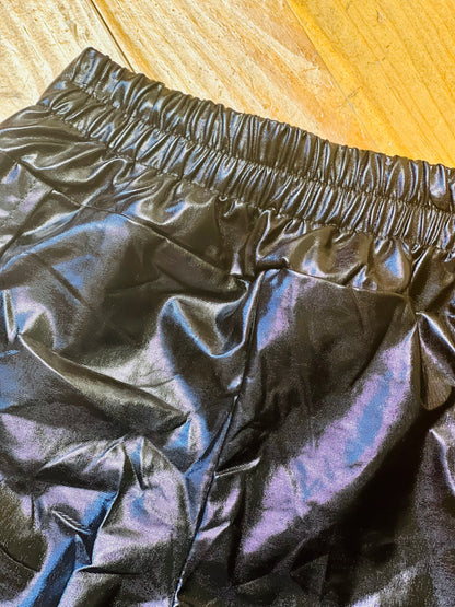 Girls metallic shorts