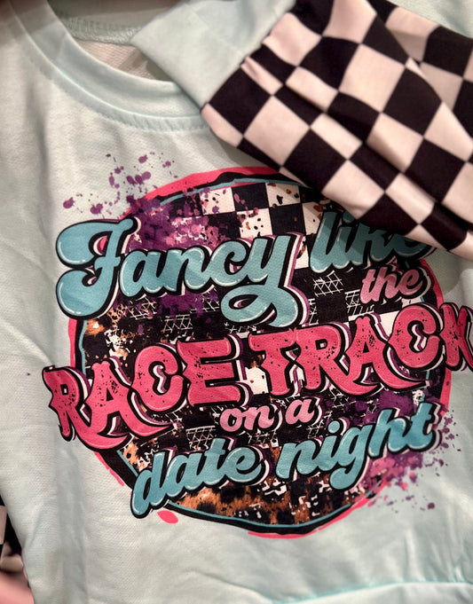 Fancy like date night Checkered Tee