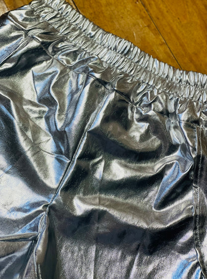 Girls metallic shorts