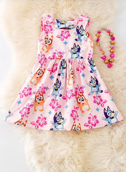 Bluey Hawaiian Dress