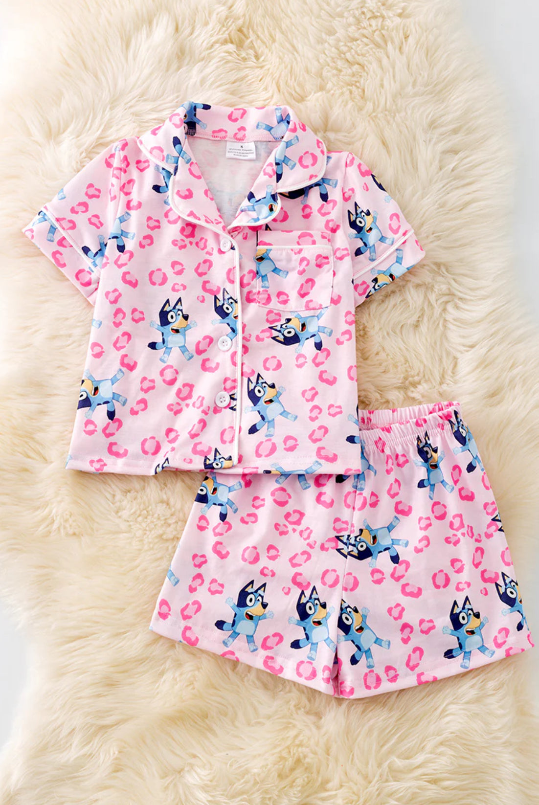 Bluey Leopard Girls PJ’s