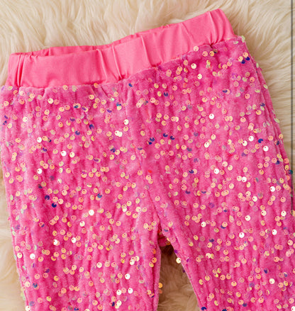 Pink Sequin Bells