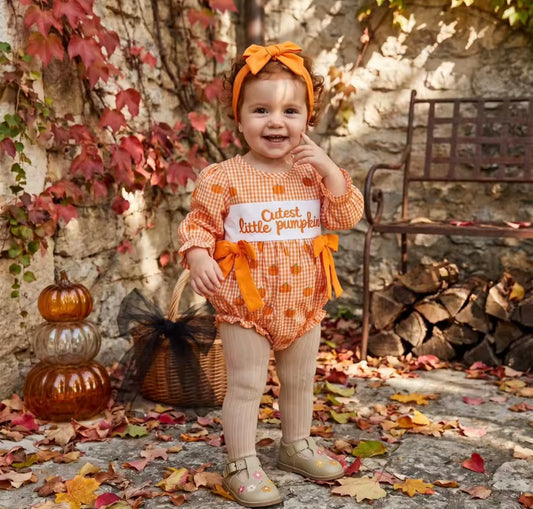 Cutest little Pumpkin Romper