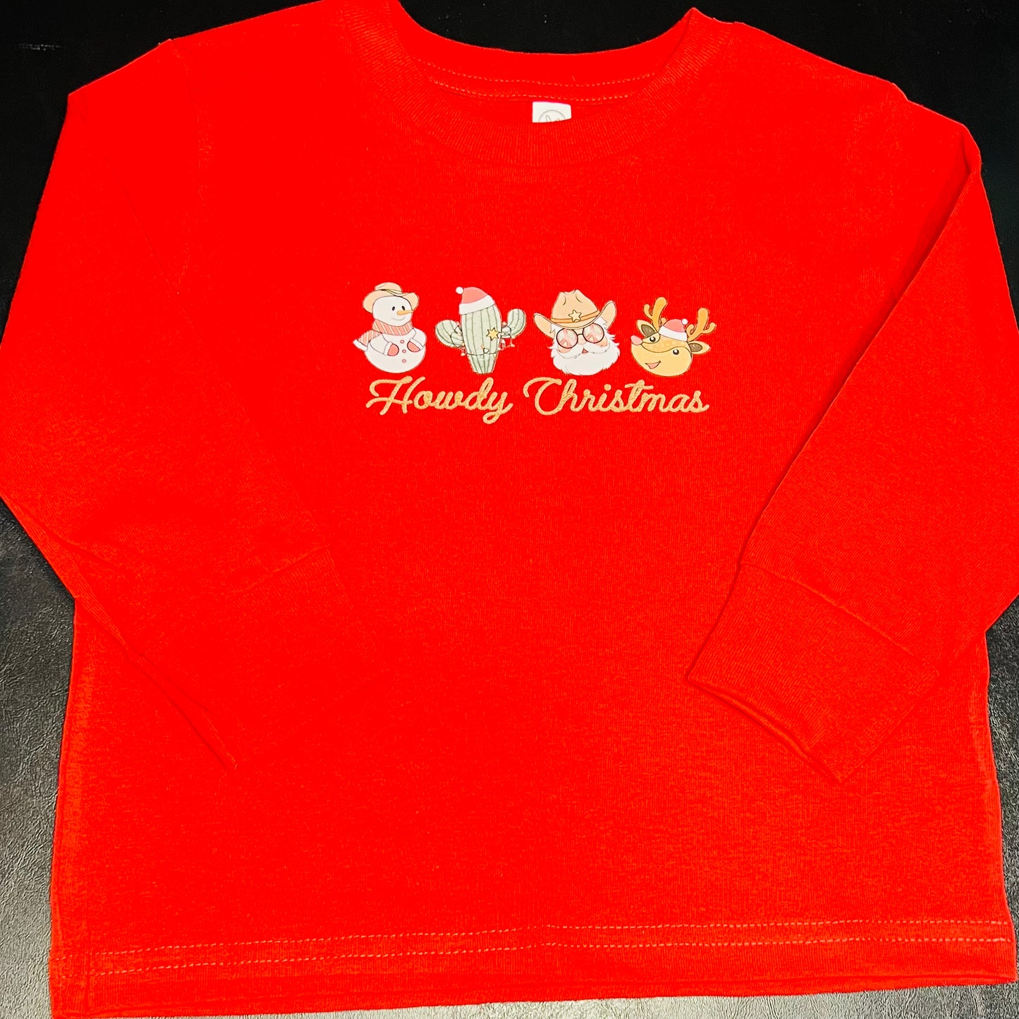 Howdy Christmas Long Sleeve Tee