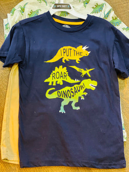 Dino 3 piece short set