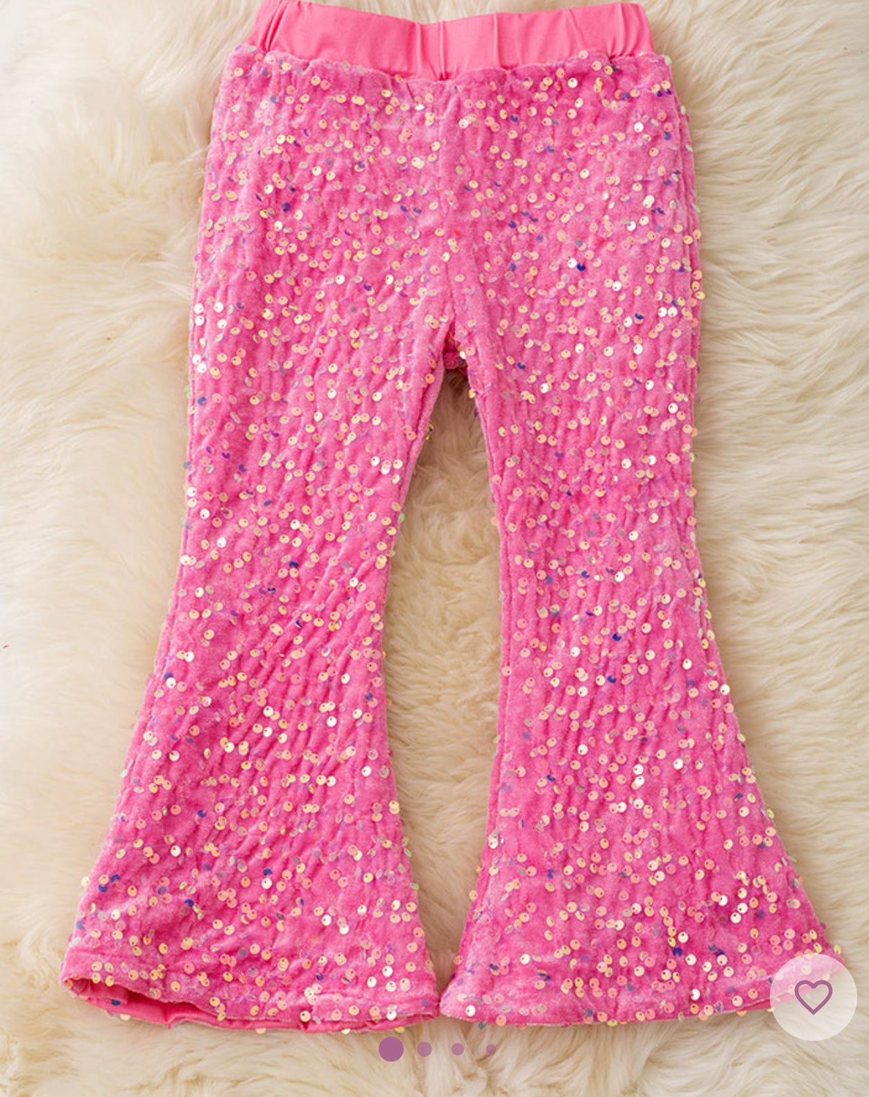 Pink Sequin Bells